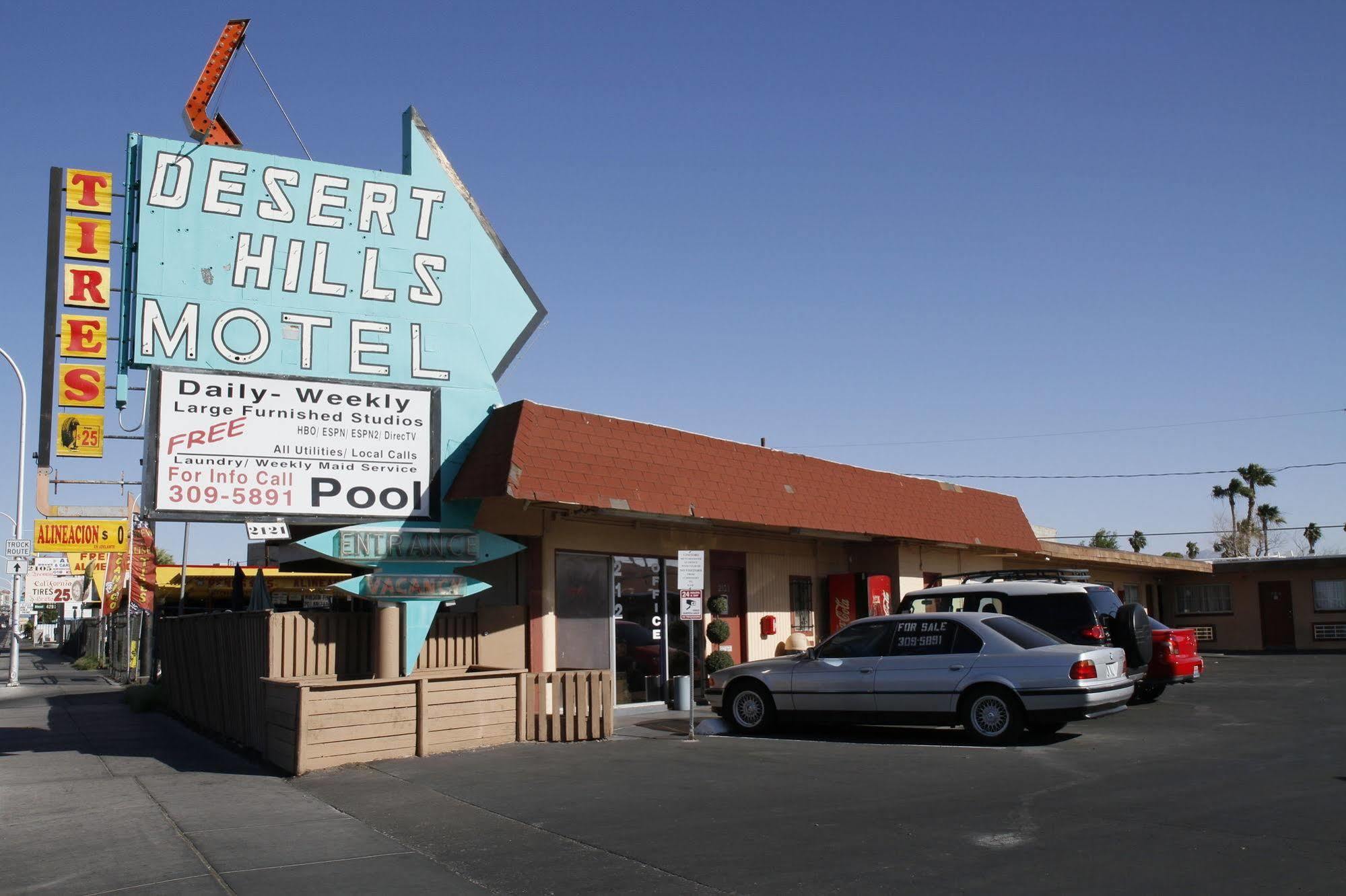 Desert Hills Motel Лас-Вегас Экстерьер фото